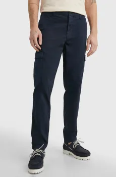 Мужские темно-синие карго CHELSEA CARGO GABARDINE GMD Синий 36-32 Tommy Hilfiger MW0MW31149