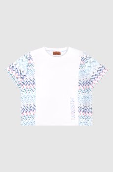 Детская футболка с принтом логотипа