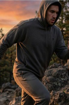 Базовий кофта - темно-зелений