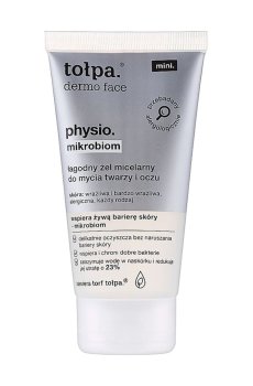 Мягкий мицеллярный гель для умывания Tolpa Dermo Face Physio. Mikrobiom, 75 мл