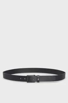 Мужской темно-синий кожаный ремень ADAN 3.5 EXT Синий 105 Tommy Hilfiger AM0AM13014