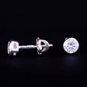 Серьги-гвоздики с фианитами (4мм) 12745 Серьги-гвоздики с фианитами (4мм) 12745