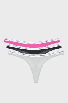 Женские трусики (3 шт) Разноцветный L Calvin Klein LV00QD5209