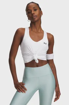 Женская белая майка Tech Mesh Racer Tank Белый XS Under Armour 6009989-100