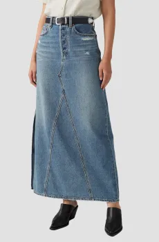 Женская синяя джинсовая юбка Синий 30 Levi’s® A8727;0002