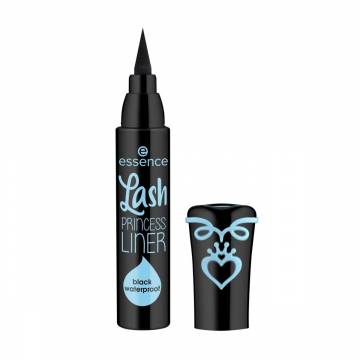 Водостойкая подводка для глаз Essence Lash Princess Liner Waterproof Black, 3 мл Водостойкая подводка для глаз Essence Lash Princess Liner Waterproof Black, 3 мл