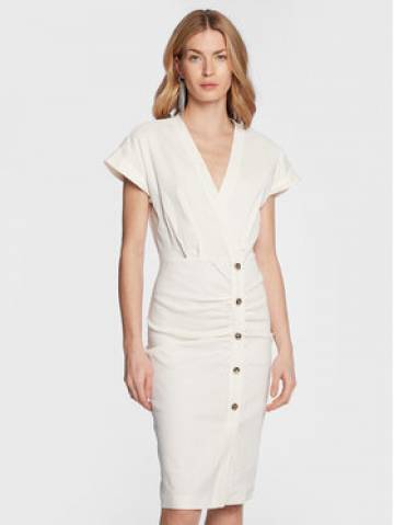 Pinko Повсякденна сукня Agitato 100532 A0IM Бежевий Regular Fit Pinko Повсякденна сукня Agitato 100532 A0IM Бежевий Regular Fit