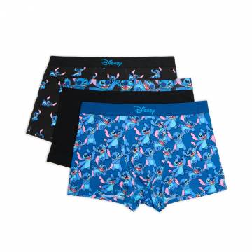 Cropp - Боксери, 3 пари Lilo and Stitch - темно-синій Cropp - Боксери, 3 пари Lilo and Stitch - темно-синій
