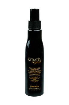 Уценка! Восстанавливающий спрей Phytorelax Laboratories Keratin Repair Spray для поврежденных волос, с кератином, 150 мл