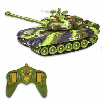 Ігрова модель Shantou Jinxing War tank зелено-чорний (9995/1) Ігрова модель Shantou Jinxing War tank зелено-чорний (9995/1)