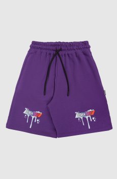 Детские фиолетовые шорты Characters Fight
