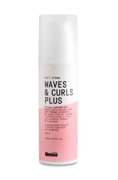 Крем для укладки вьющихся волос Glossco Professional Waves & Curls Plus фиксация 4 (сильная), 150 мл