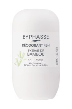 Шариковый дезодорант Byphasse 48H Deodorant Экстракт бамбука, женский, 50 мл