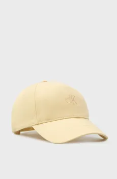 Женская желтая кепка MONOGRAM Желтый ONESIZE Calvin Klein LV04K5024G