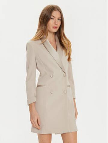 Imperial Коктейльна сукня AFAXIAW Бежевий Slim Fit Imperial Коктейльна сукня AFAXIAW Бежевий Slim Fit