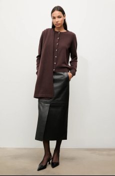 Кардиган из мериносовой шерсти с шарфом Answear.LAB