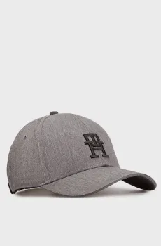 Мужская серая кепка TH IMD 6 PANEL CAP Серый ONESIZE Tommy Hilfiger AM0AM12805