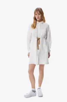 Женское белое платье Белый 42 Lacoste EF033434B