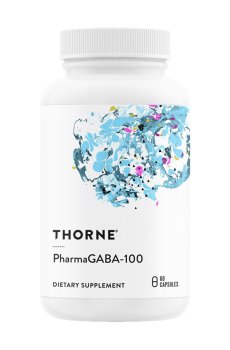 Гамма-аминомасляная кислота Thorne Research Pharma GABA 100 мг, 60 капсул