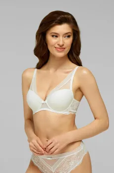 Женский белый бюстгальтер Белый 70B MARC&ANDRE S22-0612-VCH-LY