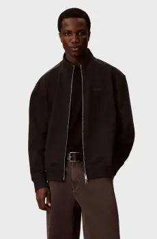 Мужская черная спортивная куртка PRMTERRY Черный M Calvin Klein LV04LH220G