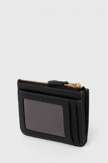 Кожаный чехол для ключей Coach женские цвет чёрный CR550 Кожаный чехол для ключей Coach женские цвет чёрный CR550
