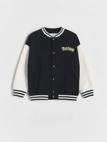 Reserved - BOYS` SWEATSHIRT - чорний - 397CJ-99X Reserved - BOYS` SWEATSHIRT - чорний - 397CJ-99X