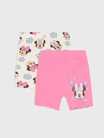 Легінси, 2 пари Minnie Mouse - кремовий Легінси, 2 пари Minnie Mouse - кремовий