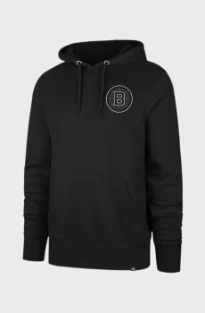 Черное худи (унисекс) Черный M 47 Brand 636657JK-FS