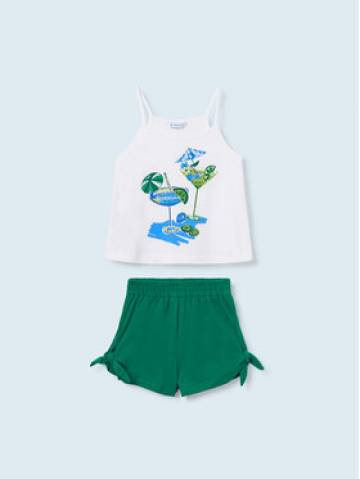 Mayoral Набір топ та шорти 6245 Кольоровий Regular Fit Mayoral Набір топ та шорти 6245 Кольоровий Regular Fit