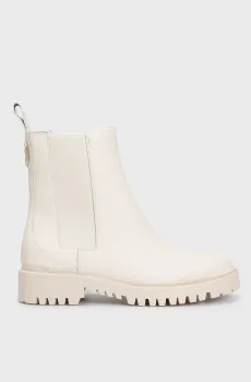 Женские белые кожаные челси OAKESS Белый 39 Guess FL7OAKLEA10