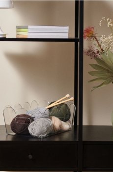 Декоративний контейнер - білий