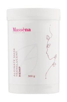 Альгинатная маска для лица Massena Alginate Mask Translucent Hemp, 300 г