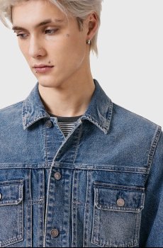 Хлопковая джинсовая куртка AllSaints EXILE