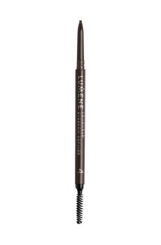 Автоматический карандаш для бровей Lumene Longwear Eyebrow Definer с щеточкой, 04 Rich Brown, 0.09 г