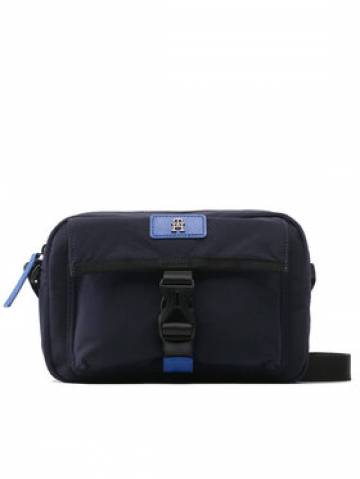 Tommy Hilfiger Плоска сумка Th Modern Utility Ew Reporter AM0AM11394 Cиній Tommy Hilfiger Плоска сумка Th Modern Utility Ew Reporter AM0AM11394 Cиній