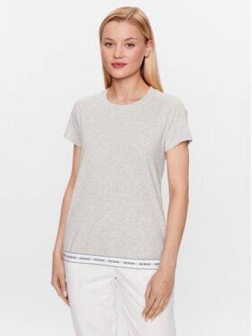Guess Футболка Carrie O2BM08 KBBU1 Сірий Regular Fit Guess Футболка Carrie O2BM08 KBBU1 Сірий Regular Fit