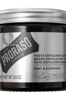 Скраб для бороды и лица Proraso Beard Exfoliating Paste Mint & Rosemary, 100 мл