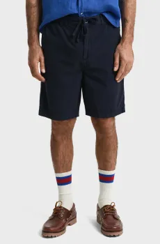 Мужские темно-синие шорты REG GMNT DYE SEERSUCKER SHORTS Синий XL Gant 205506