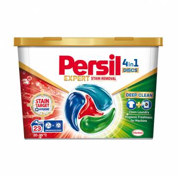 Диски для стирки Persil Expert Stain Removal 4 in 1 Discs Deep Clean, 23 стирки, 23 шт Диски для стирки Persil Expert Stain Removal 4 in 1 Discs Deep Clean, 23 стирки, 23 шт