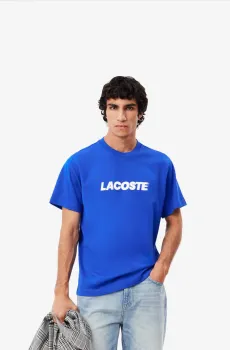 Мужская синяя футболка Синий XS Lacoste TH2861HJM