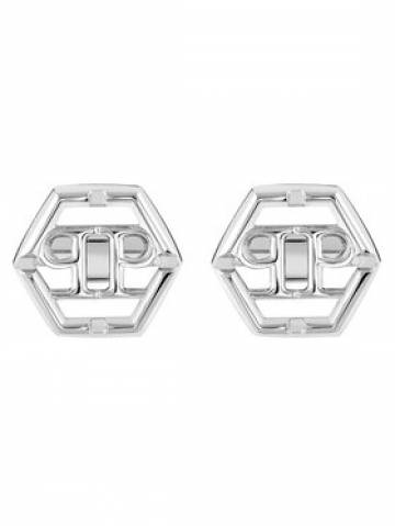 PHILIPP PLEIN Запонки Plein Icon PJ9AA10CU Срібний PHILIPP PLEIN Запонки Plein Icon PJ9AA10CU Срібний