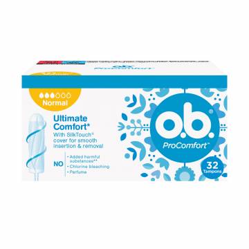 Тампоны o.b. ProComfort Normal, 32 шт Тампоны o.b. ProComfort Normal, 32 шт