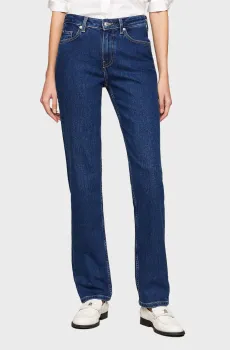 Женские темно-синие джинсы CLASSIC STRAIGHT RW KAI Синий 26-30 Tommy Hilfiger WW0WW40648