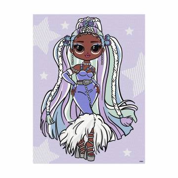 Картина по номерам Ideyka L.O.L. Surprise! O.M.G. Fashion show Lady Braids со стразами, 30*40 см (KHO6272) Картина по номерам Ideyka L.O.L. Surprise! O.M.G. Fashion show Lady Braids со стразами, 30*40 см (KHO6272)