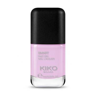 Лак для ногтей Kiko Milano Smart Fast Dry Nail Lacquer 75 Pastel Lilac, 7 мл Лак для ногтей Kiko Milano Smart Fast Dry Nail Lacquer 75 Pastel Lilac, 7 мл