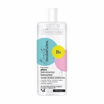 Уценка! Интенсивная мицеллярная вода Bielenda Beauty Molecules Micellar Water для снятия стойкого макияжа, 500 мл Уценка! Интенсивная мицеллярная вода Bielenda Beauty Molecules Micellar Water для снятия стойкого макияжа, 500 мл