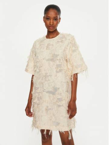 DAY BIRGER ÉT MIKKELSEN Коктейльна сукня Nori DAY65243360 Бежевий Loose Fit DAY BIRGER ÉT MIKKELSEN Коктейльна сукня Nori DAY65243360 Бежевий Loose Fit