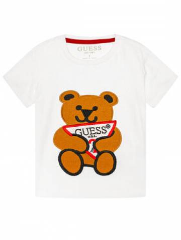 Guess Футболка N0BI22 I3Z00 Білий Regular Fit Guess Футболка N0BI22 I3Z00 Білий Regular Fit