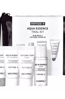 Увлажняющий набор для лица Medi-Peel Peptide 9 Aqua Essence Trial Kit с пептидами, 4 продукта